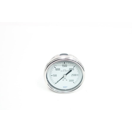 Wika 23354 4In 12In 03000PSI NPT Pressure Gauge, 9832950 9832950